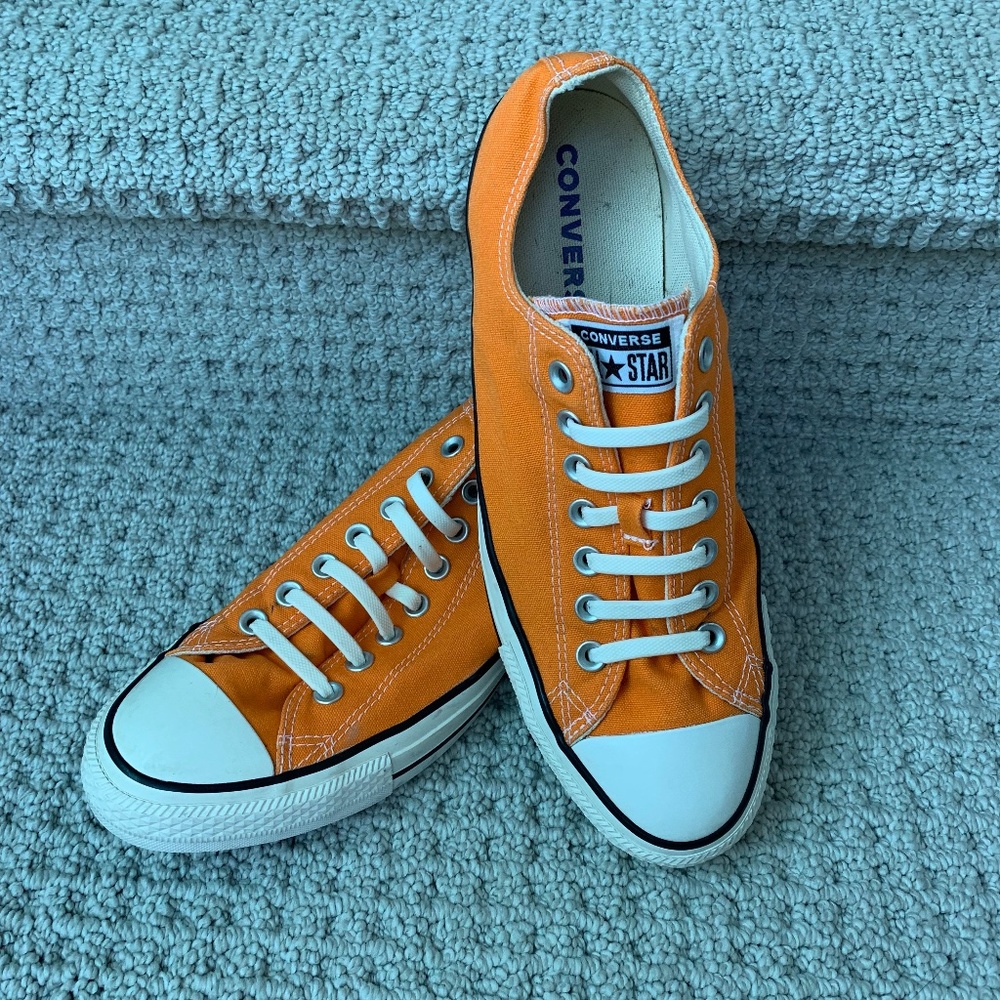 Bright Orange Converse